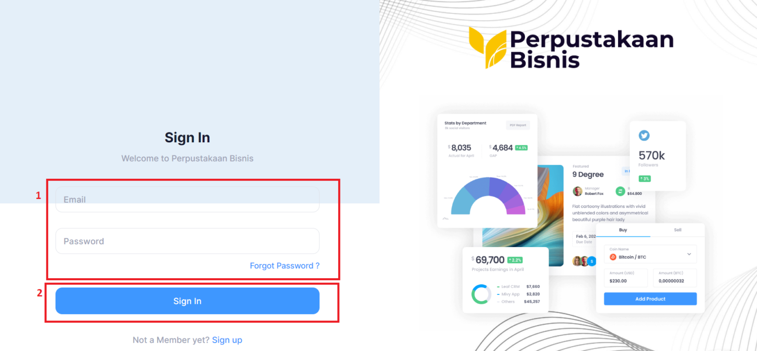 Tutorial Akses Perpustakaan - Perpustakaan Bisnis